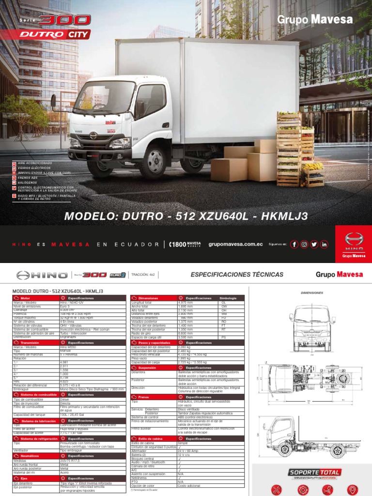 HINO XZU640L HKMLJ3